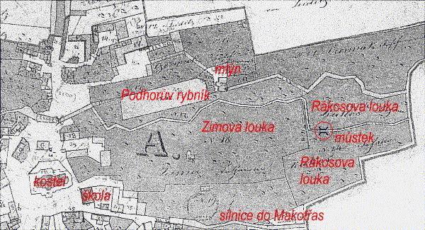 katastr�ln� mapa
