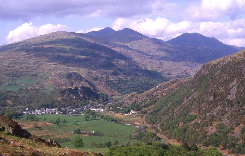 Snowdon - nejvy hora Walesu